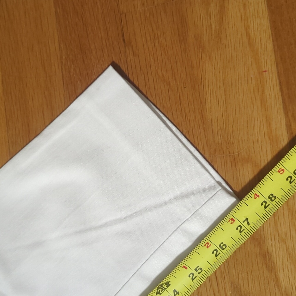Alfani NWT Skinny Leg Tummy Control white pull on pants 10 petite 10P - Picture 9 of 13